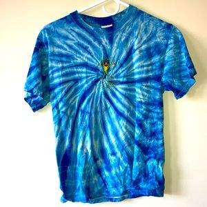 Tie dye rainforest cafe shirt